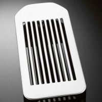 Highway Hawk Kryt chladiče s lamelami pro motocykly SUZUKI C800, M800/Z, VL800, Boulevard C50/M50, chrom (1ks)